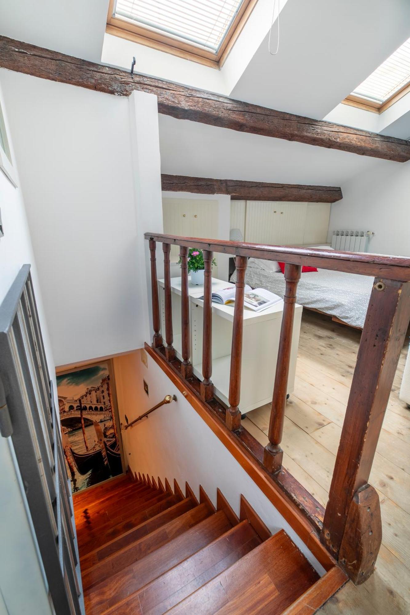 Nice Lovely Attic For 4 Person With Wifi - A/C Venecia Exterior foto