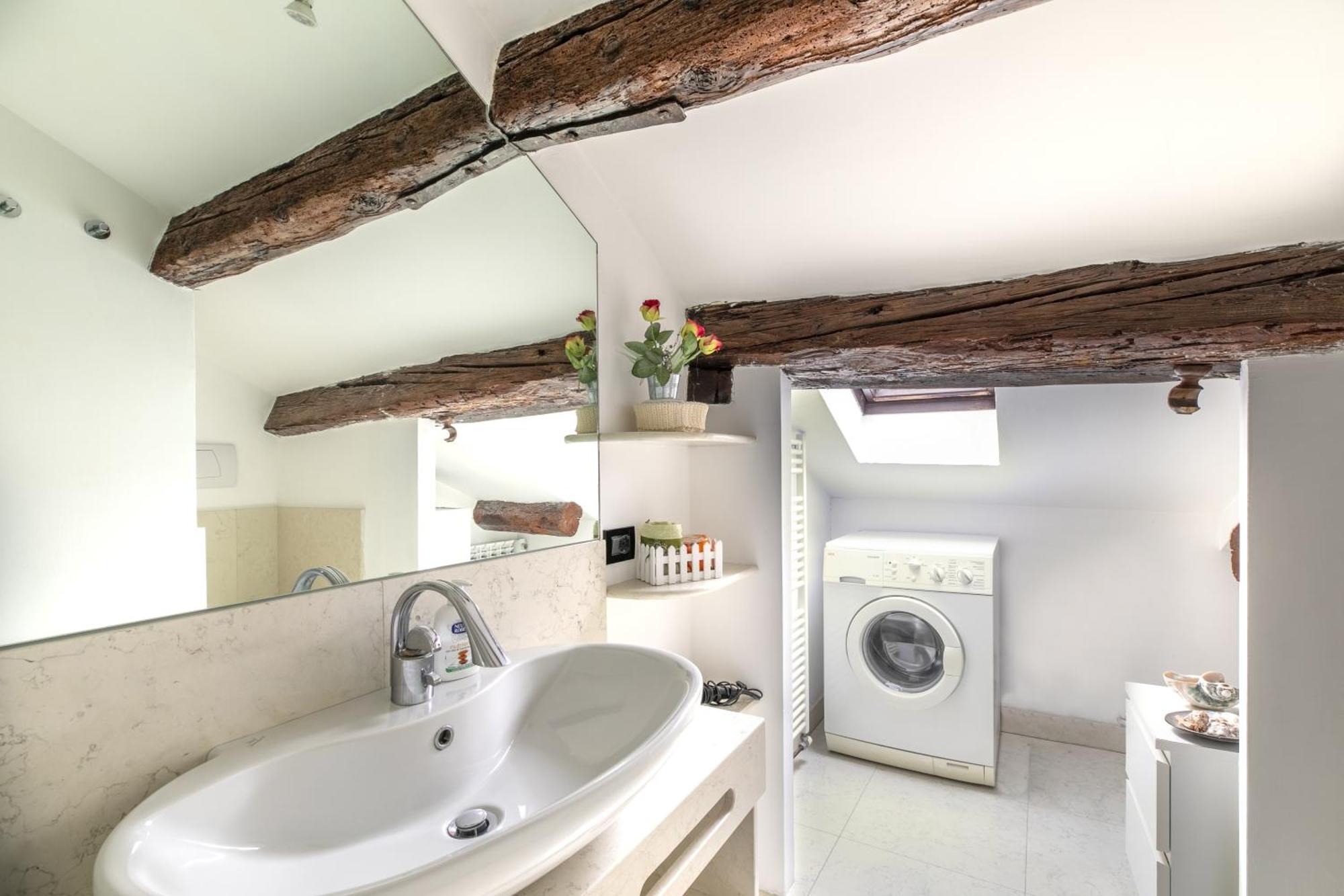 Nice Lovely Attic For 4 Person With Wifi - A/C Venecia Exterior foto