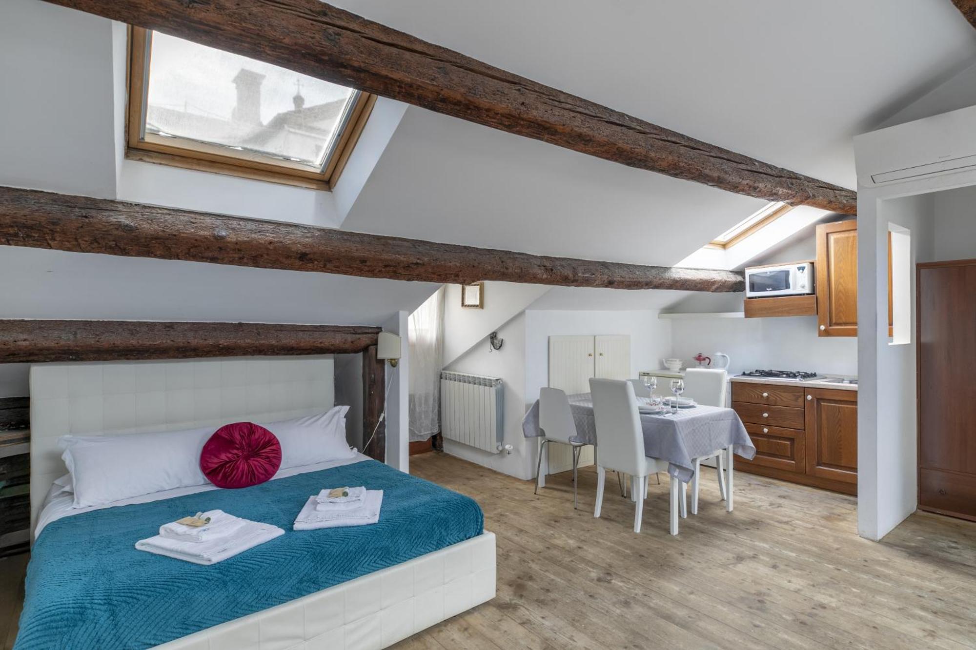 Nice Lovely Attic For 4 Person With Wifi - A/C Venecia Exterior foto