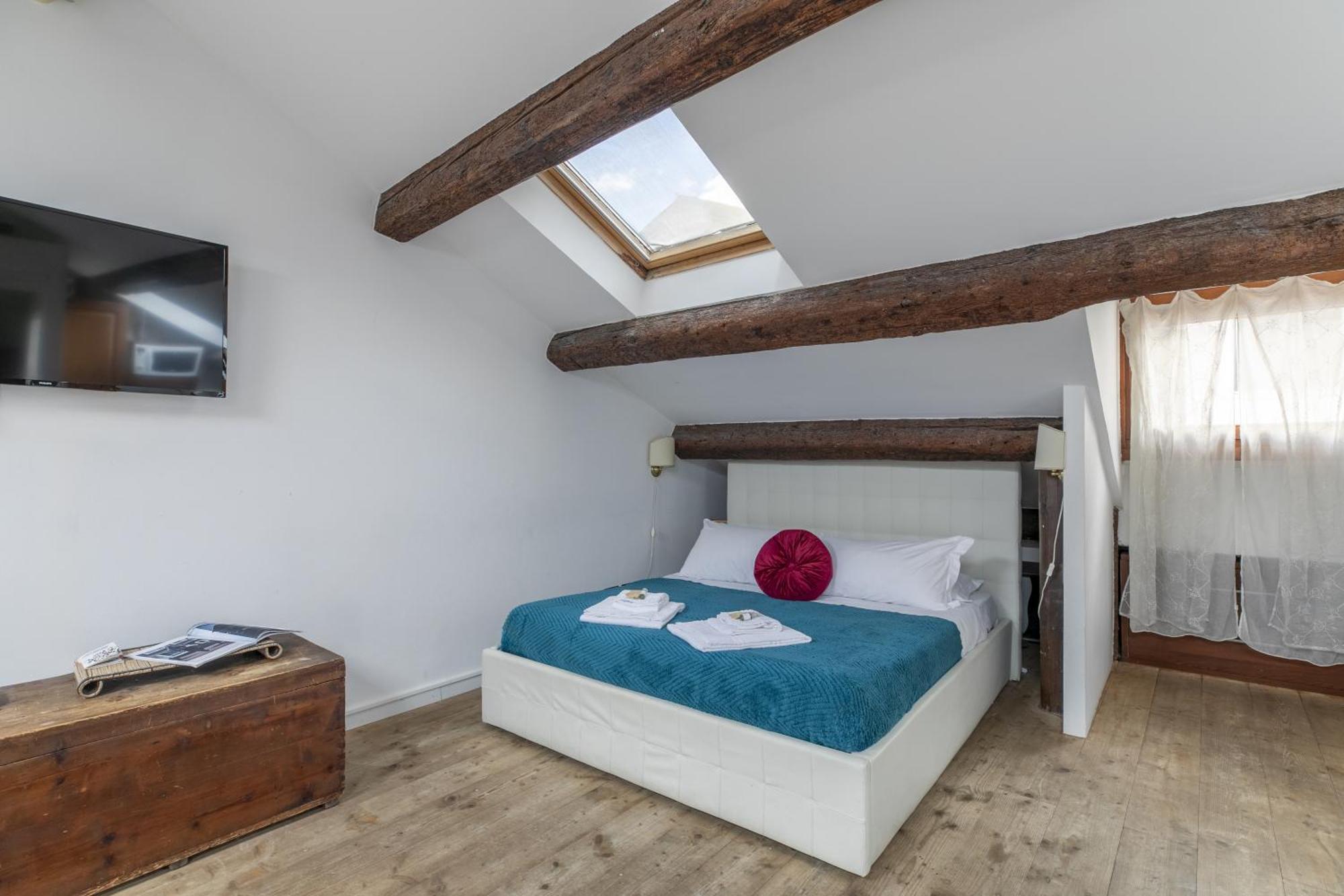 Nice Lovely Attic For 4 Person With Wifi - A/C Venecia Exterior foto