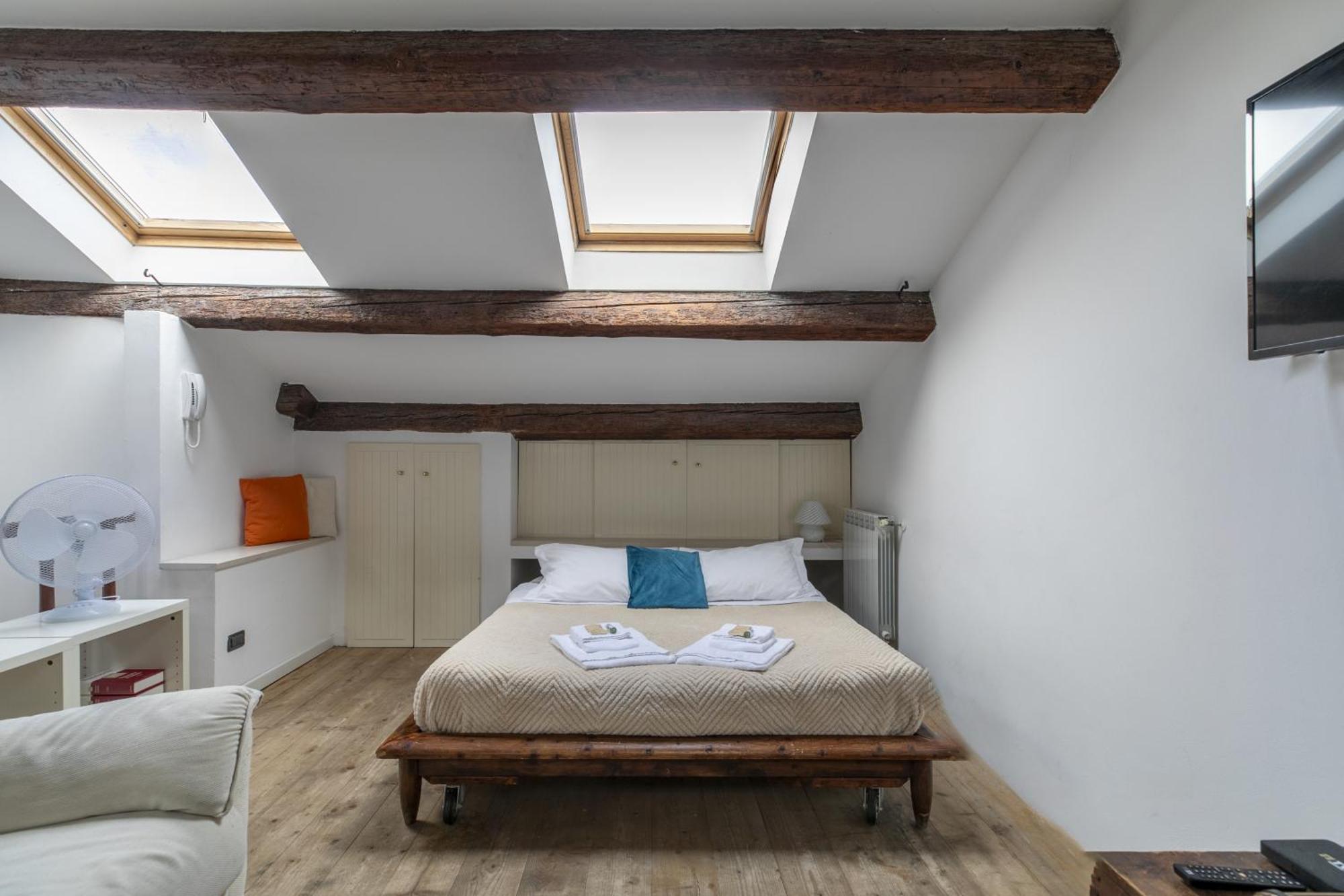 Nice Lovely Attic For 4 Person With Wifi - A/C Venecia Exterior foto